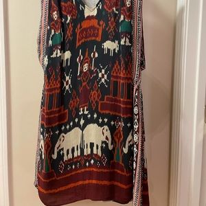 Calypso dress with jersey under layer, NWT size small